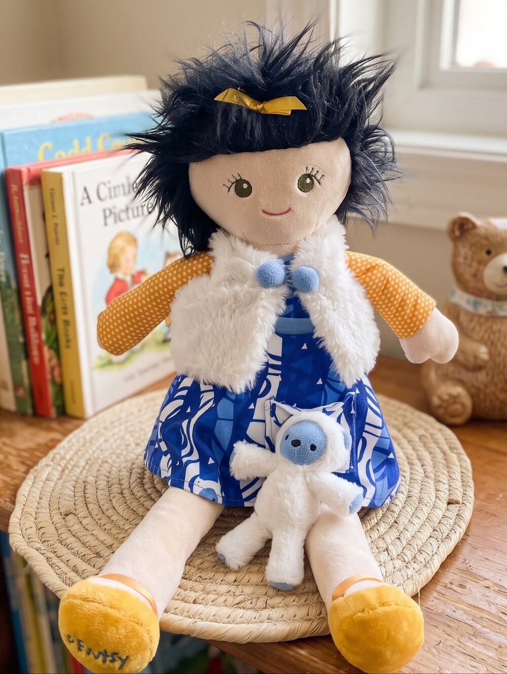 RARE Scentsy Friend Yuna Boris Yeti Plush Whimsigoth Kidcore Cottagecore